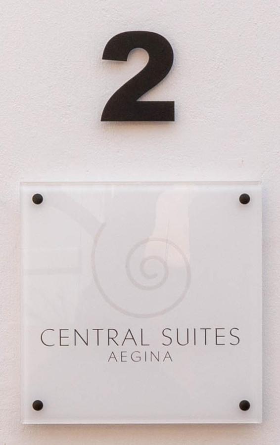Central Suites Aegina 1 Bagian luar foto