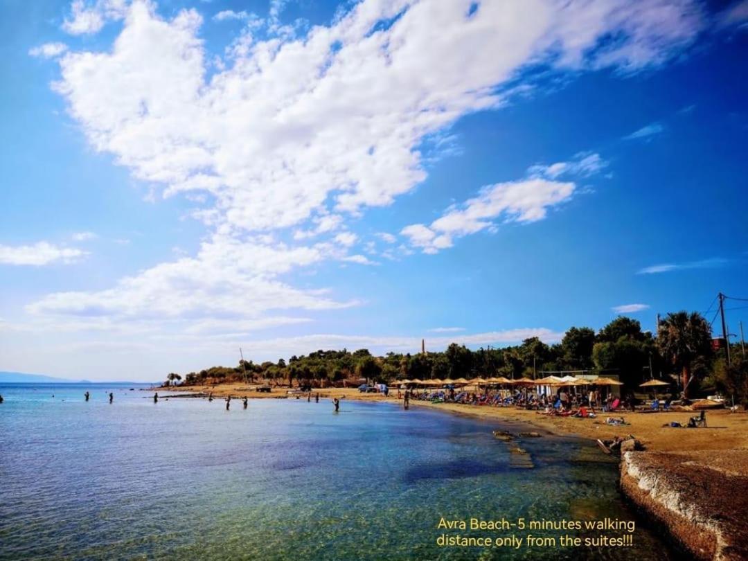 Central Suites Aegina 1 Bagian luar foto
