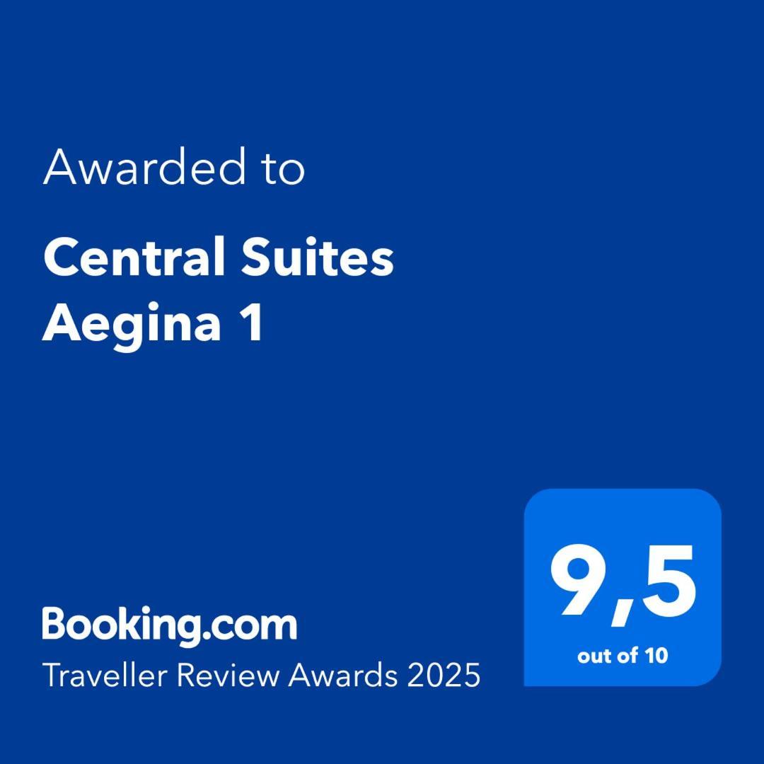 Central Suites Aegina 1 Bagian luar foto